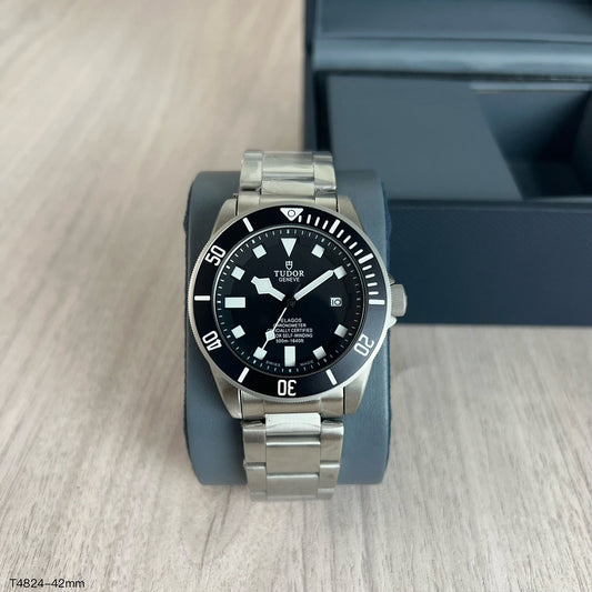TUDOR PELAGOS PRATA PRETO 42MM