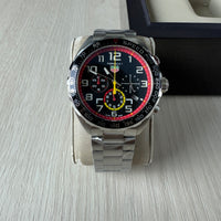 TAG HEUER F1 FORMULA 1 PRATA PRETO 43MM