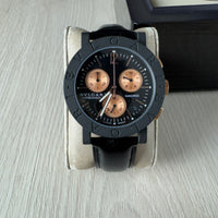 BVLGARI MADRID PRETO ROSE 41MM