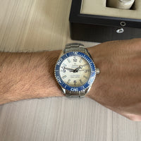 OMEGA SEAMASTER ULTRA DEEP BRANCO 45MM