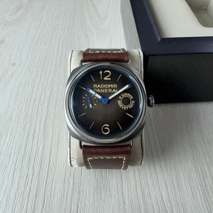 PANERAI RADIOMIR  PRATA COURO 44MM