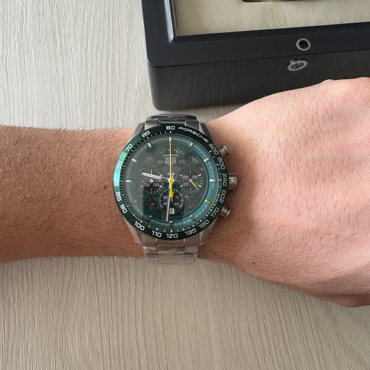 TAG HEUER CARRERA PORSCHE VERDE 43MM