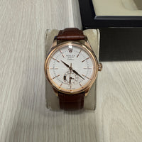 ROLEX CELLINI ROSE COURO 40MM