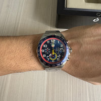 TAG HEUER F1 FORMULA 1 PRATA AZUL 43MM