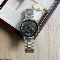 OMEGA SPEEDMASTER PRATA 44MM