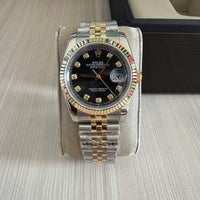 ROLEX DATEJUST MISTO DOURADO JUBILEU FEMININO 36MM