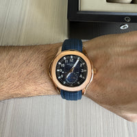 PATEK PHILIPPE AQUANAUT ROSE AZUL 40MM
