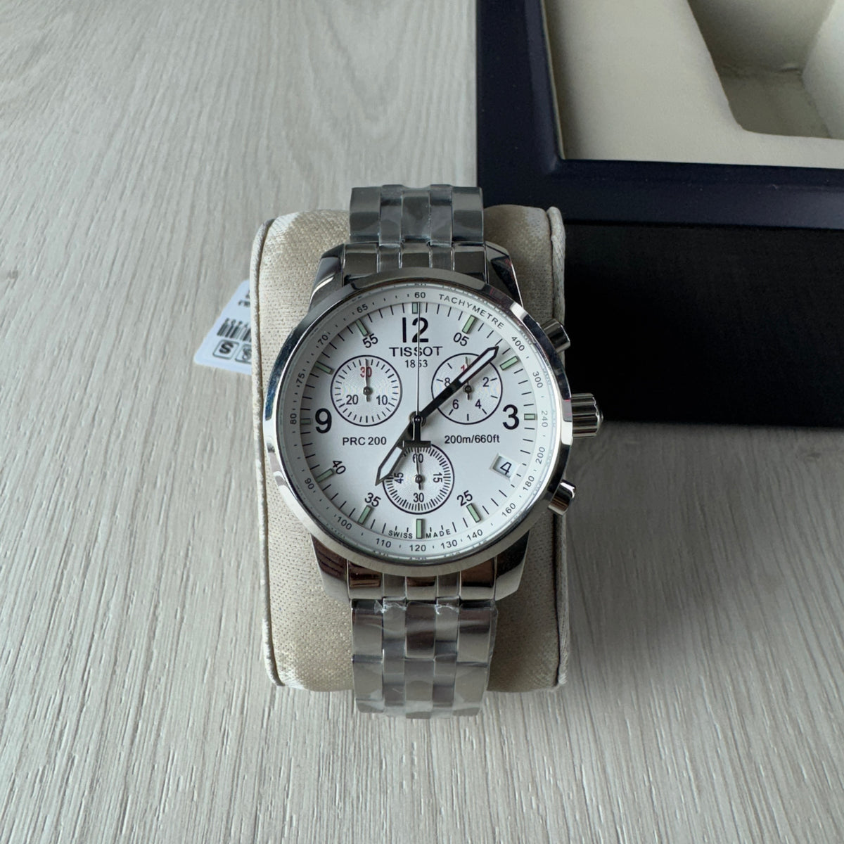 TISSOT PRC200 PRATA BRANCO 39MM