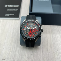 TAG HEUER MONZA PRATA VERMELHO 43MM
