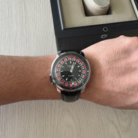 JACOB & CO CASSINO PRATA PRETO 44MM