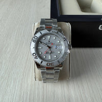 ROLEX YACHT MASTER CINZA 40MM