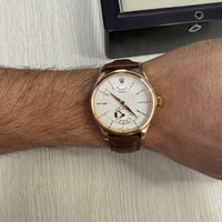 ROLEX CELLINI ROSE COURO 40MM