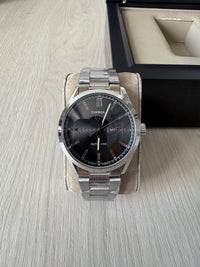 TAG HEUER CARRERA CAL 5 PRATA CINZA AUTOMATICO 41MM