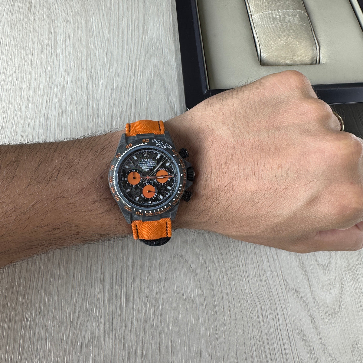 ROLEX DAYTONA DIW CARBONO LARANJA 40MM