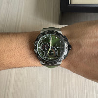 TAG HEUER  F1 FORMULA 1 PRATA VERDE 44MM