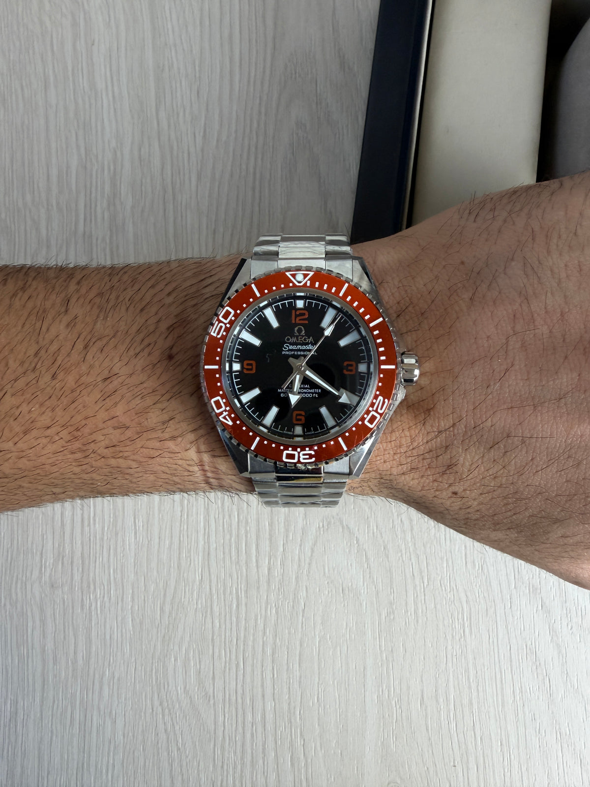 OMEGA SEAMASTER 600M LARANJA 42MM
