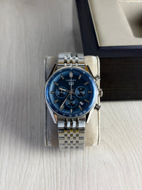 TAG HEUER CARRERA PRATA AZUL 41MM