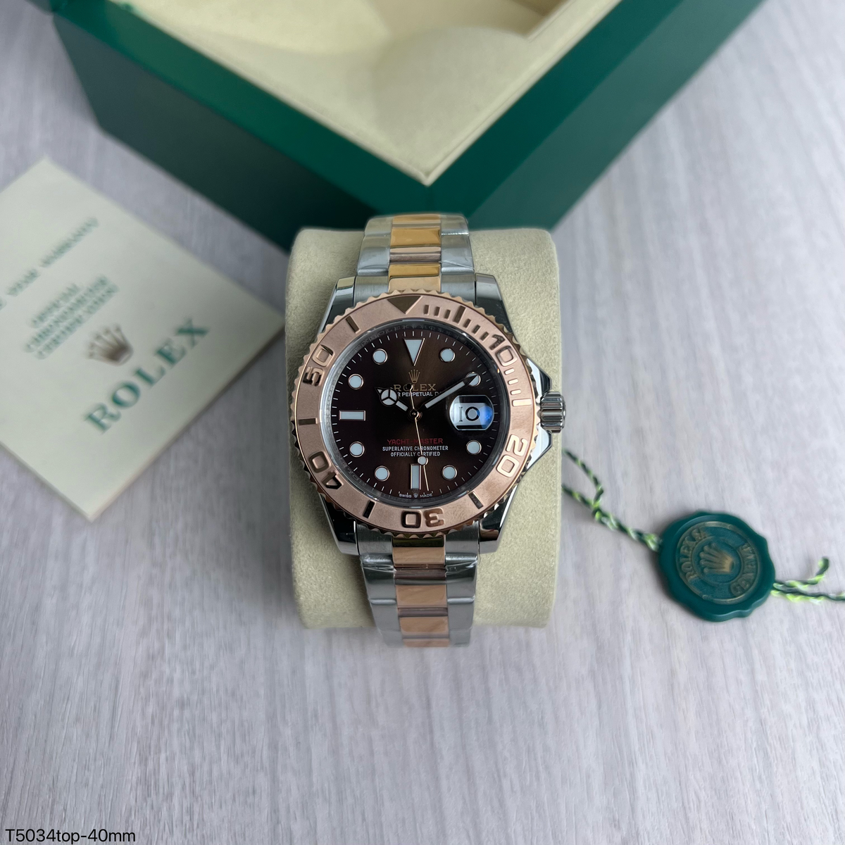ROLEX YACHT MASTER MISTO ROSE 40MM