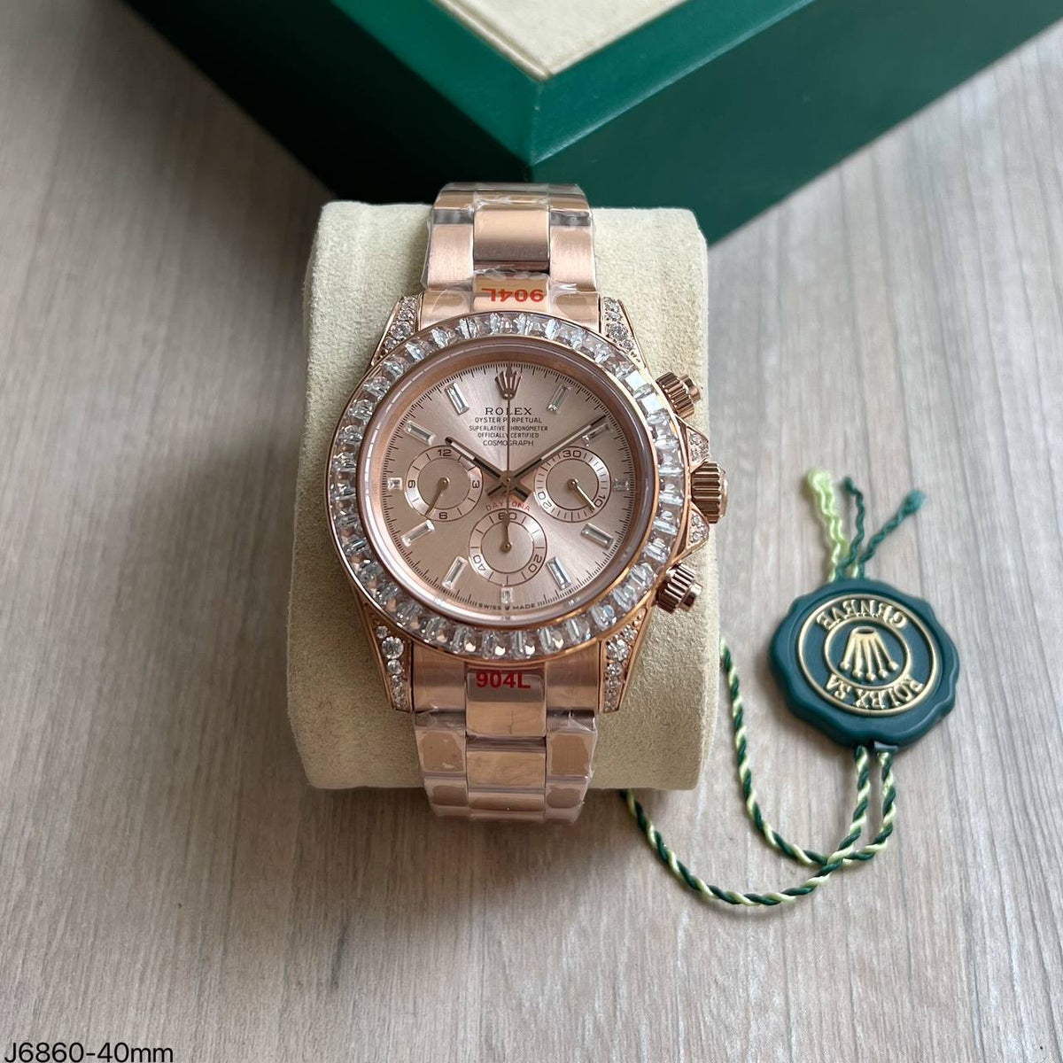 ROLEX DAYTONA BRILHANTES ROSE 40MM