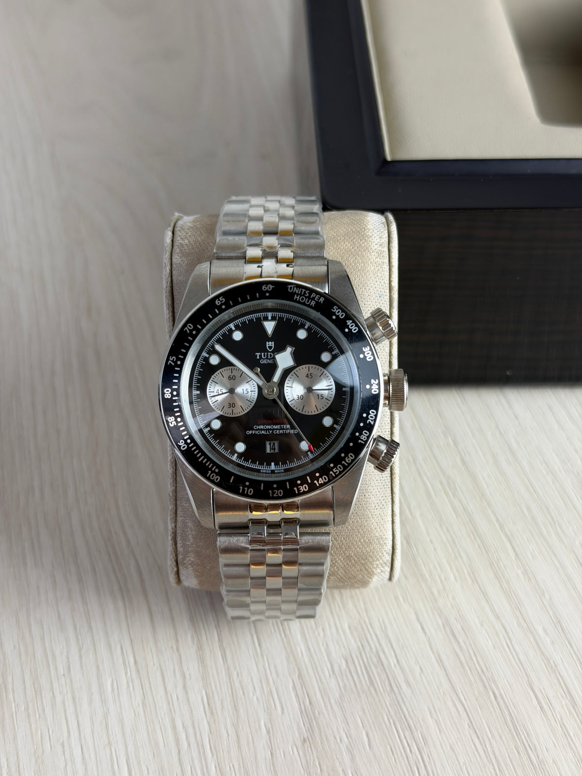 TUDOR BLACK BAY PRATA PRETO 41M
