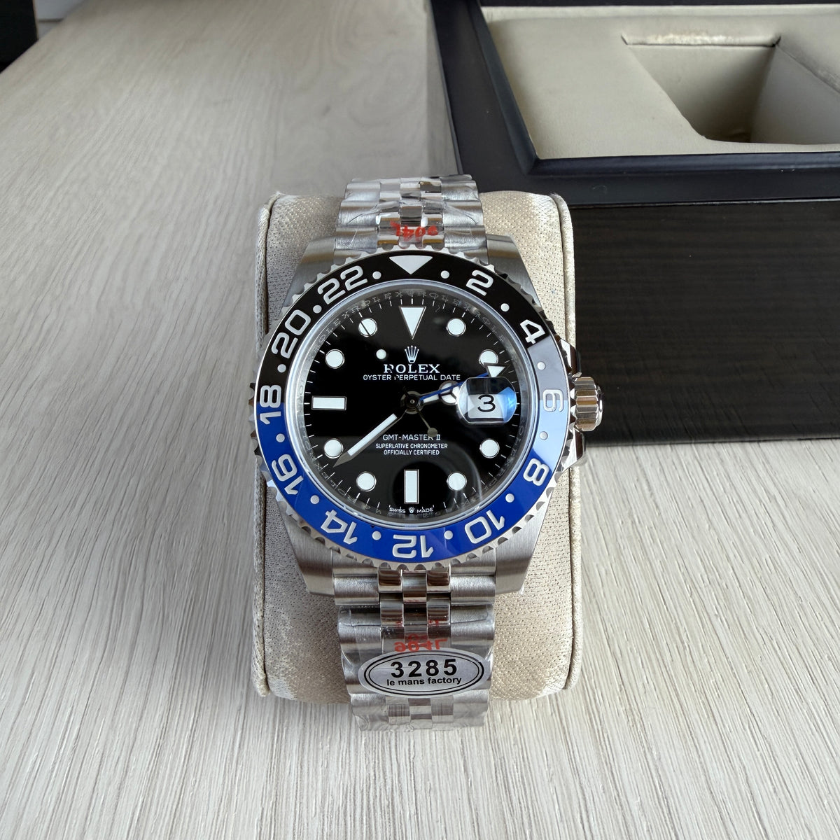 ROLEX GMT MASTER II BATMAN JUBILEU  40MM