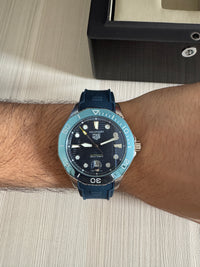 TAG HEUER AQUARACER AZUL BORRACHA AUTOMÁTICO 43MM