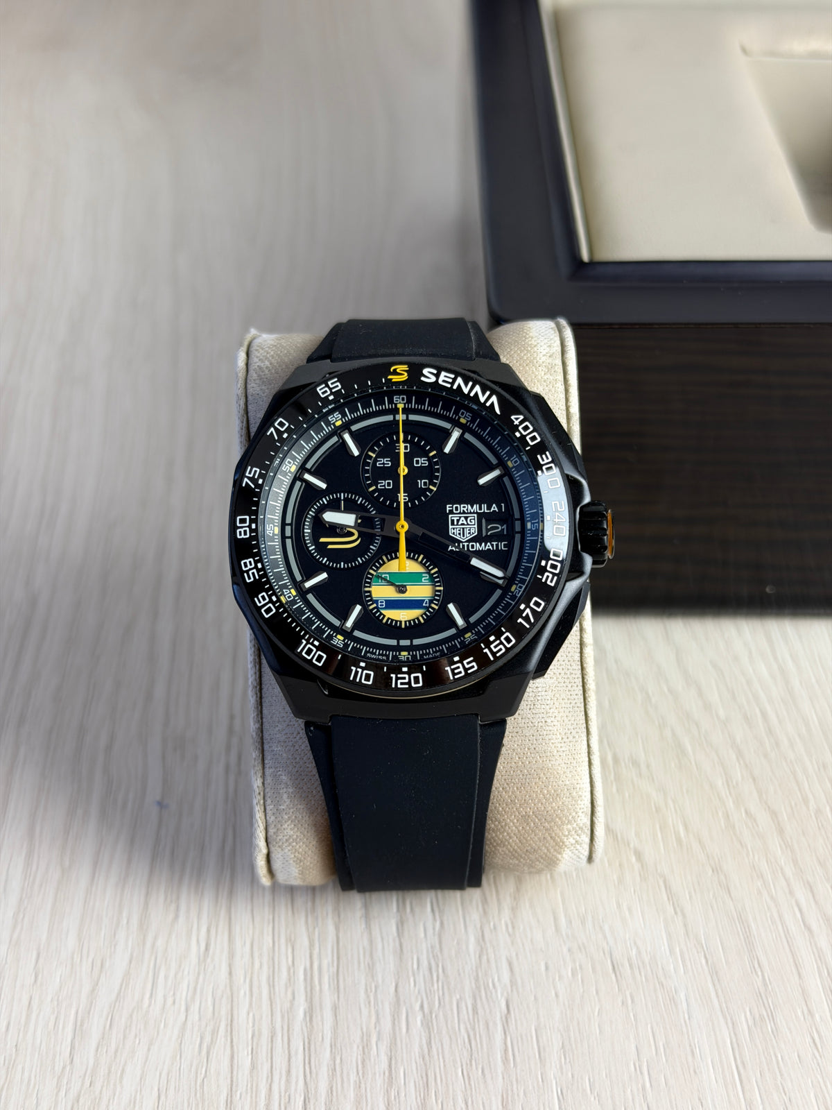 TAG HEUER SENNA PRETO 43MM