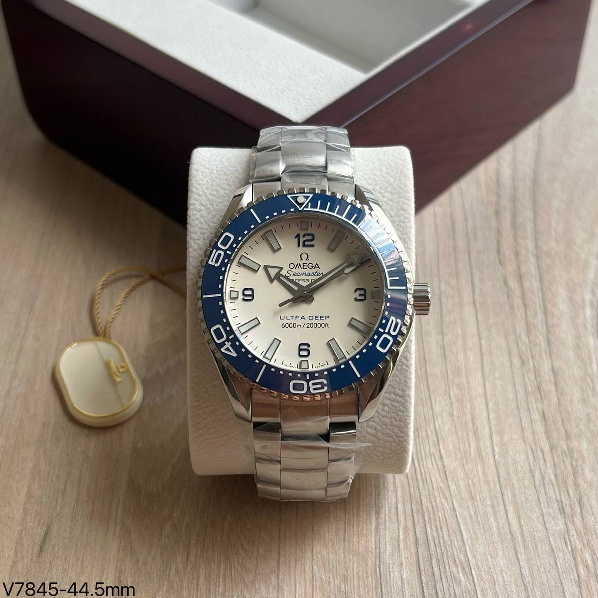 OMEGA SEAMASTER ULTRA DEEP BRANCO 45MM