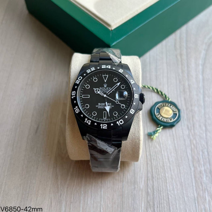 ROLEX EXPLORER BAMFORD ESPECIAL PRETO 42MM