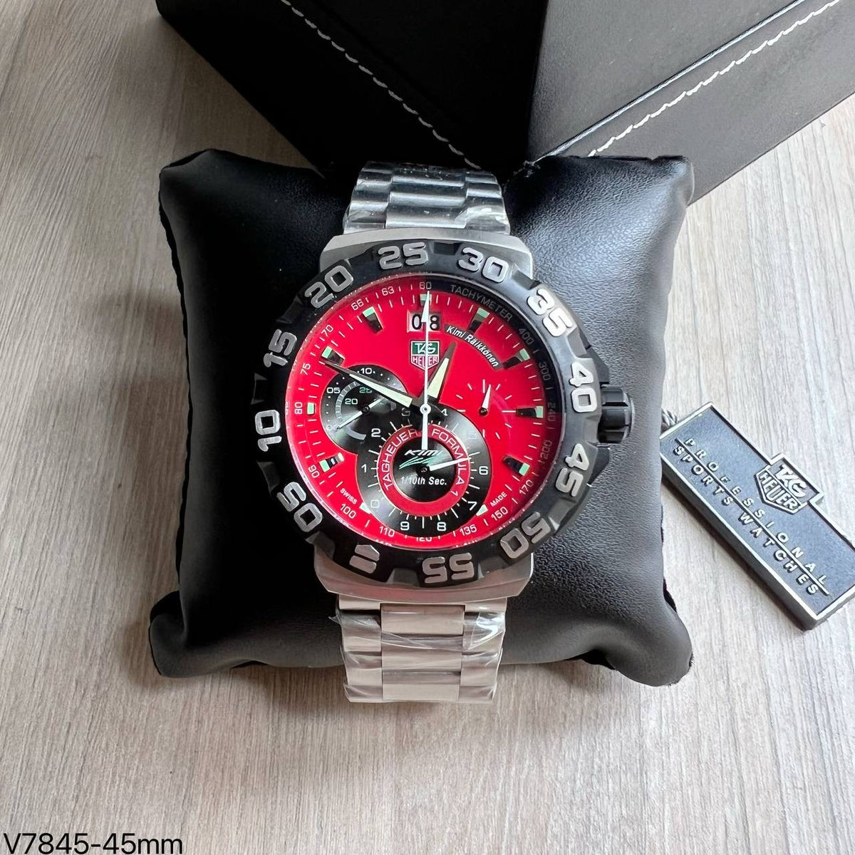 TAG HEUER F1 FORMULA 1 KIMI VERMELHO 44MM