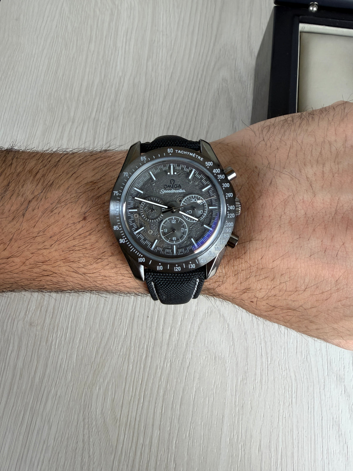 OMEGA SEAMASTER PRETO NYLON 44MM
