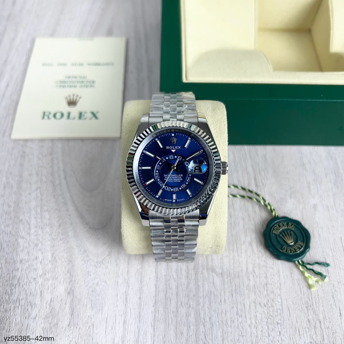 ROLEX SKY DWELLER AZUL JUBILEU 41MM