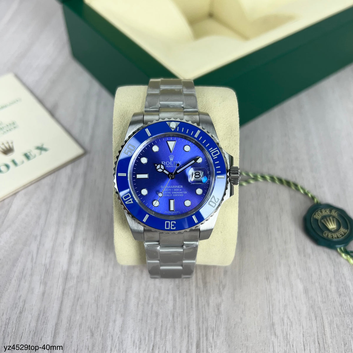 ROLEX SUBMARINER AZUL 40MM