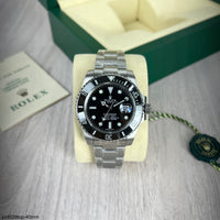 ROLEX SUBMARINER PRETO COM DATA 40MM
